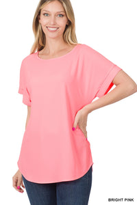 Deal of the Day Rolled Sleeve Top