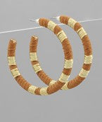 Wrapped Thread Hoops
