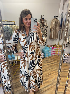 Leafy Love Maxi Dress