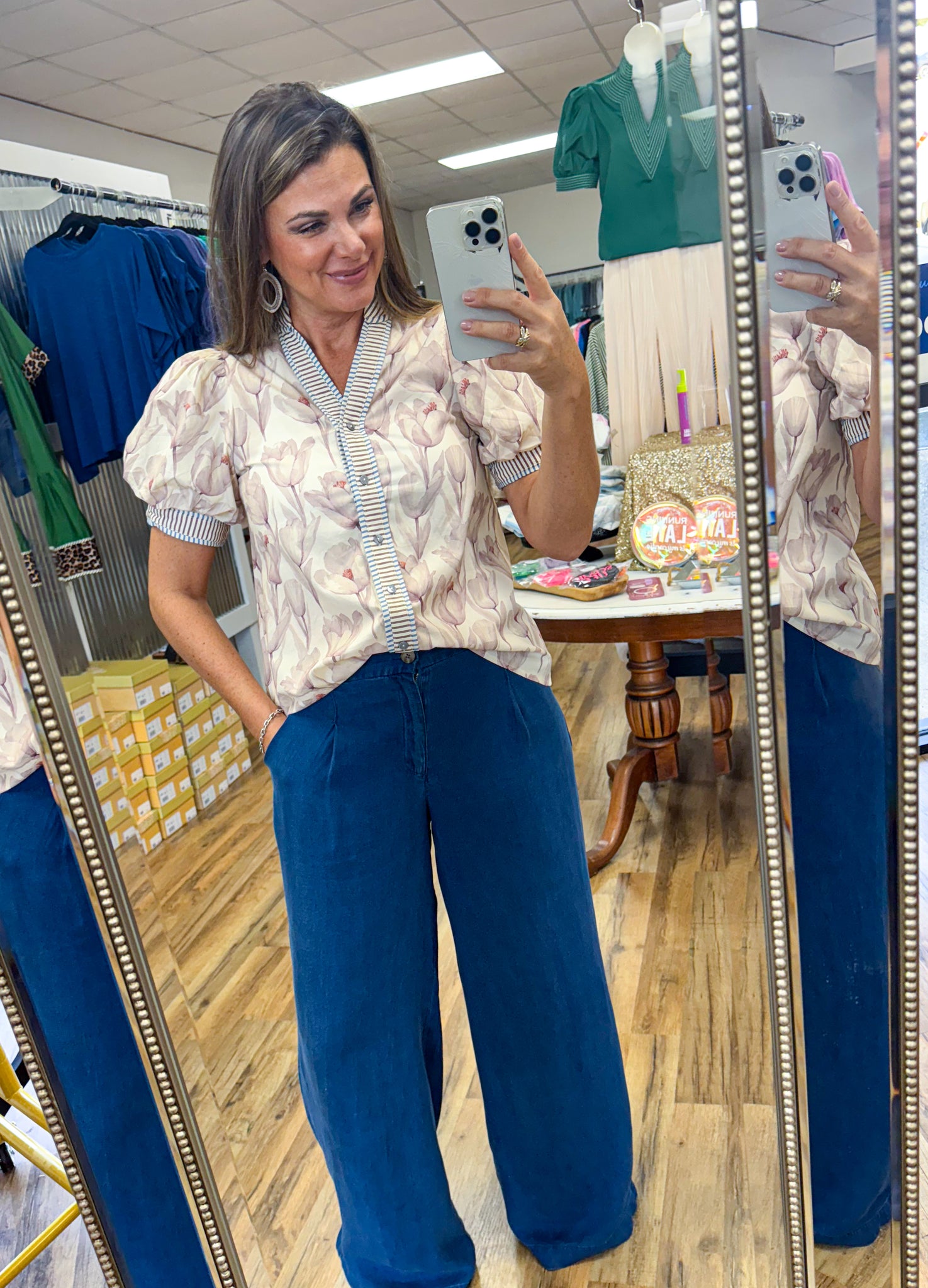 Pattern/Print Top
