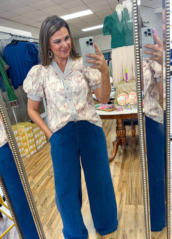 Pattern/Print Top