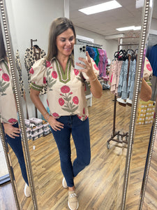 Fall Flower Top