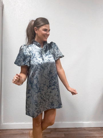 True Blue Elegance Dress