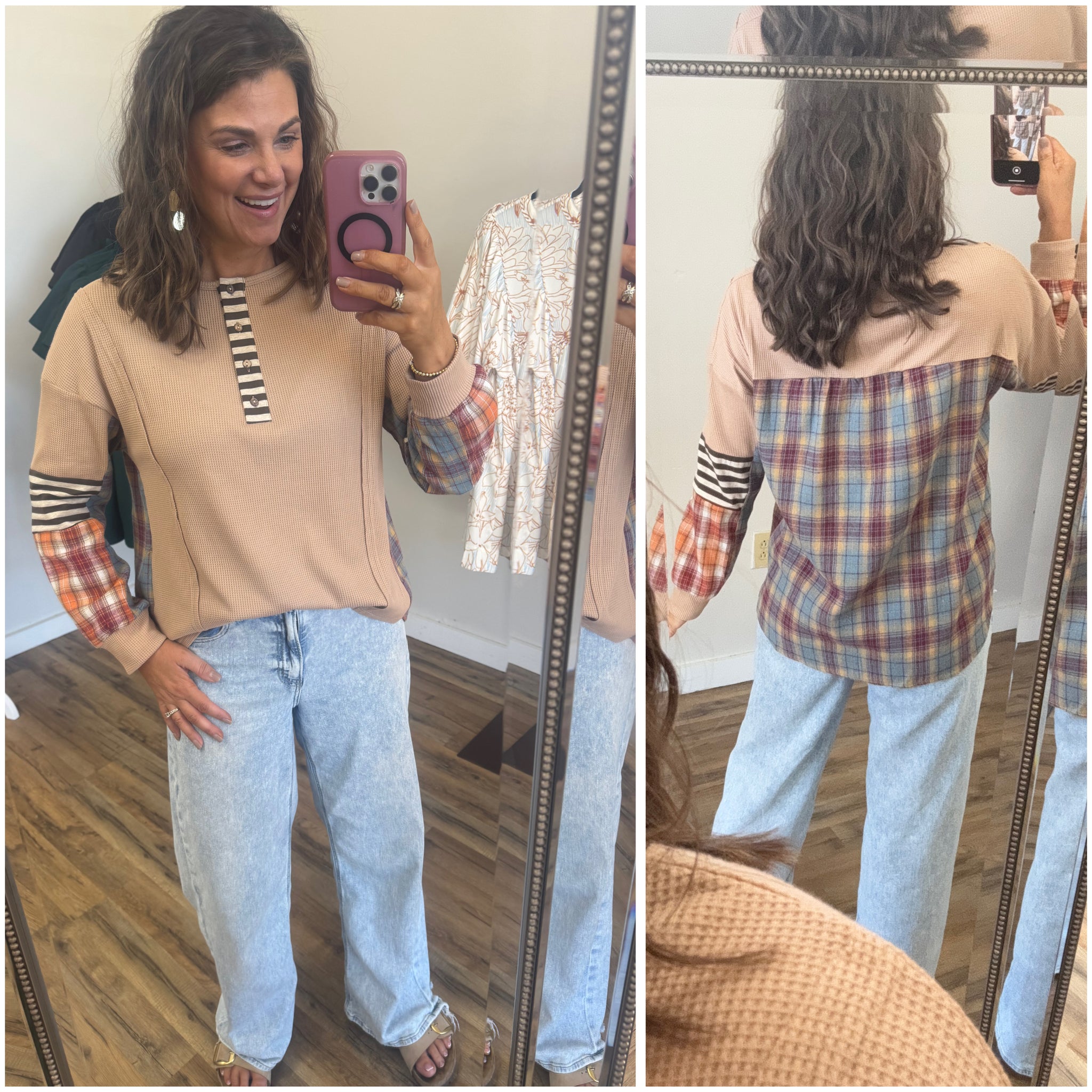 Plaid & Toasty Top