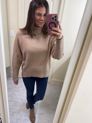 FabLux Turtleneck Sweater