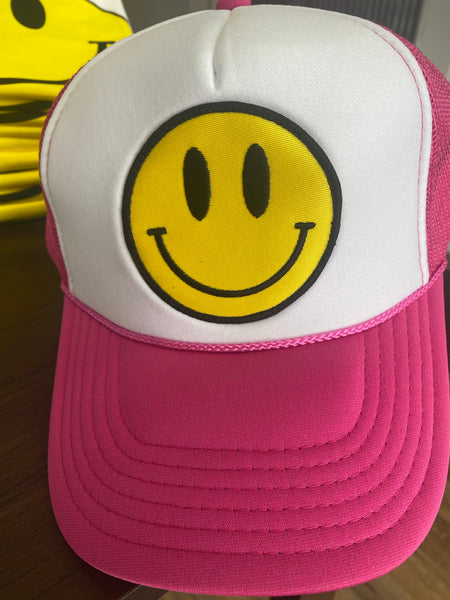 Smiley Face Trucker Hat